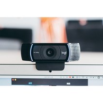 [로지텍블루예티x국내정품] 로지텍 C920/C920 PRO WEBCAM 프로 웹캠 Full HD 1080p 화상 통화 카메라, 블랙, Logitech-Camera-C920-Black