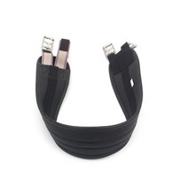 aoud saddlery horse 고삐 horse 승마 둘레 마이크로 파이버 경마 조련사 승마 스테인레스 스틸 버클, 130cm