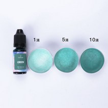 쪽염색 천염색물감 패브릭 섬유 모자 24 색 10Ml 수지 안료 액체 착색제 Diy 양초 염료 수제 비누 에폭시, 04 04