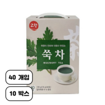 고향 쑥차, 720g, 40개입, 10개