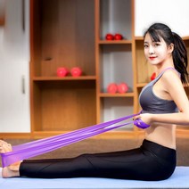마더라이크 요가밴드 스트레칭/근력/유연성/운동 홈트레이닝 7804, 7804요가밴드B_퍼플