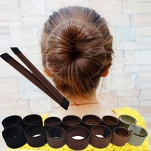 초간단 올림머리밴드 똥머리밴드 헤어후크 당고머리