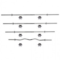 바벨봉 역기 이지바 중량봉 탄력봉 1700 대봉 역기바 일자바 역기랙 웨이트 이지컬바 홈트 컬봉 덤벨봉, 단품