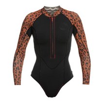 빌라봉 여성용 솔티 데이즈 긴팔 2mm 스프링수트 파라다이스 블랙