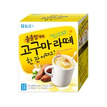 [유점빵] 담터 고구마라떼 216g (18g X 12T), 18g, 84개