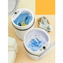 신발 세탁기 코인 세탁소 자동 세척기 운동화 건조, 4세대 블루 살균 탈수 세탁 2~5켤레