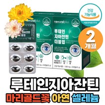 루테인지아잔틴 눈건강 마리골드꽃 아연 칼슘흡수 판토텐산칼슘 비타민b6 밀납 셀레늄 단백질대사 면역기능에 필요한 아연