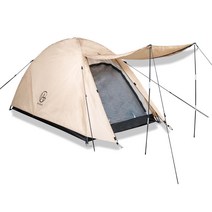 텐트 WINGEAR(윈기어) 솔로 텐트 WG-SLT01-BE 투어링 텐트 1인용 돔 텐트 솔로 캠프 경량 컴팩트 설치 간단 아웃도어 캠프