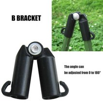 정원 원예 식물 재배 10 pcs 범용 플라스틱 클립 지원 고정 커넥터 기둥 11-20mm 직경 패스너 조정 가능한 액세서리, 02 B Bracket_03 20 mm