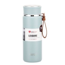 오카디 스테인리스 스틸 진공 휴대용 보온보냉텀블러 5080호, 블루, 450ml