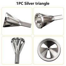 핸드드릴 1PC Silver Triangle Deburring External Chamfer Tool Stainless Steel Remove Burr for Metal D, 01 1PC Silver triangle