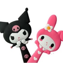 마이멜로디 쿠로미 미니손거울스틱형 휴대 화장손거울, A02 마멜