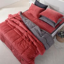 미뇽 프리미엄 겨울 극세사이불 Q 2컬러 퀸 국내생산