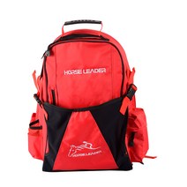 승마 가방 다기능 배낭 승마 용품 스포츠백 장비백, 빨간색 성인 가방