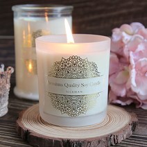 비단장이 프리미엄 아로마 소이캔들, 포장안함/면심지, 체리블러썸, 210ml