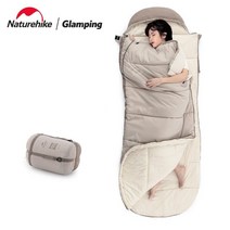 Naturehike 네이처하이크 침낭 아웃도어 보온침낭 차박준비물 캠핑용품점 차박용품 캠핑용품풀세트, 가을 겨울 모델  U350 Ai Yeqing
