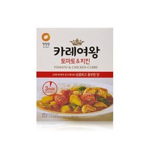 청정원 카레여왕 토마토치킨 160g x 9개, 상세설명 참조, 없음