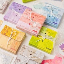 바보사랑 레트로 라이트 페이퍼 랩 시리즈 100매 배경지.아이조아, 그레이다크티