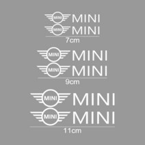 호환용 캘리퍼커버 브레이크 디스크 차량 튜닝 커버 자동차 켈리퍼 바디 미니 쿠퍼 S JCW 페이스맨 F54 F55 F56 F60 R50 R52 R53 R55 R56 R60 6 개, 2.WHITE