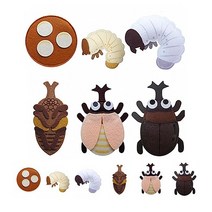 교육교재 펠트 장수풍뎅이의 한살이 성장 과정 학습교구, 상세 설명 참조, 상세 설명 참조