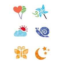 [바보사랑] 스텐실 도안(ST-3138)미니모음