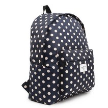 땡땡이 베이직 아이보리 흰색 경량백팩 인스타가방 여직원가방 맥북가방