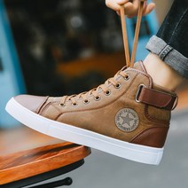 봄가을 남성 캐주얼 하이탑 스니커즈 운동화