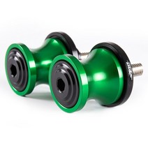 바이크 오토바이오일받이 KTM Duke 390 125 200 690 990 1190 1090 오토바이 스윙암 스풀 슬라이더 후면 브래킷 고정 나사 액세서리, [07] two green