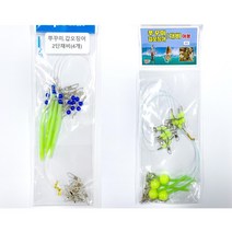 국산 야광쭈꾸미채비 갑오징어채비 간편낚시채비, A타입