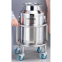 국통 곰솥 운반 급식실 카트 식당 스텐통 바케스, 둥근바퀴 이동식 카트 60