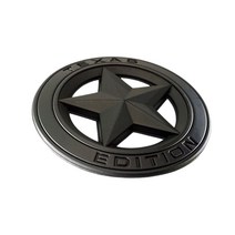 삼항LED 메탈 엠블럼, 블랙, 스타