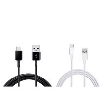 1+1 삼성정품 C타입 C핀 USB 고속 충전 데이터전송 케이블 1+1, 화이트(1+1)