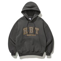 JEMUT 하비스트 오버핏 기모 후드 차콜 OYHD2393 Hobbyist Overfit Napping Hood Charcoal OYHD2393