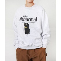 남자 여자 맨투맨 스웨트 셔츠 앱놀머씽 AWESOME23 CREWNECK (LIGHT GREY)