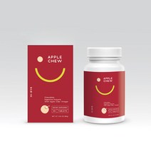 애플츄 자연발효효소 사과초모식초 국내최초 씹어먹는 애사비캔디 90정*1박스, 90정, 1개