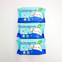 Pharmacity 위생 항균 물티슈 3팩 1팩 30장 430154