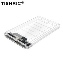 하드트레이 서버트레이 TISHRIC HDD SSD 2.5 Sata to Type C, 협력사, 투명 색상