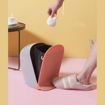 음식물쓰레기통 밀폐 페달 여닫이 내부분리 주방쓰레기통 주방청소통