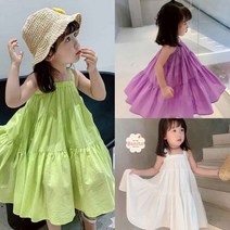 예쁜옷보니타 파스텔캉캉 유아나시원피스