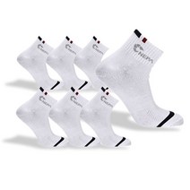 네파 남성용 단목 트래블 양말 7족, 1세트, 화이트