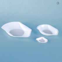 플라스틱 평량 접시 정전기 방지용/보트형 Boat Shape ③/1815-004 /1815-005/250개, 1815-005