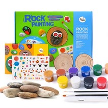 [호안미로] 돌 색칠하기 드로잉 스톤아트 Jar Melo Rock Painting Kit