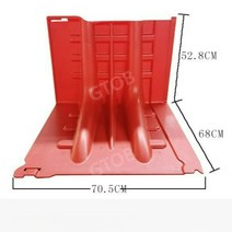 GTOB 차수판 방수문 이동식 지하주차장 차수막 반지하 차수문, B.ABS플라스틱-66cm높이