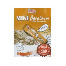 더캣츠 미니베로베로 20p 가리비 x5개 고양이캔 고양이간식 고양이사료, 5개