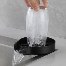 시원클린 자동 컵 세척기 고압 텀블러 컵워셔 블랙, 상세 참조