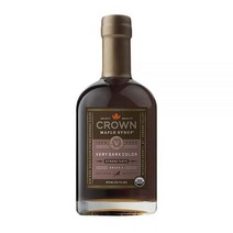 Crown Maple 매우 어두운 색상 강한 맛 유기농 메이플 시럽., Madagascar Vanilla_12.7 Fl Oz