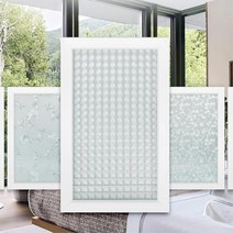 밖에서 안보이는 사생활보호 창문필름 시야가리기 시선차단 간편시공 거실중문, 플라워4M