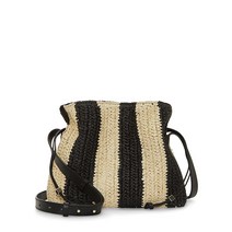 Vince Camuto Dario 크로스바디 웜 캐러멜., Black/Natural