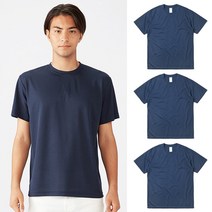[한정판매] 3장에 5900원 /기능성 쿨론티셔츠 1+1+1 무지 반팔티 3장