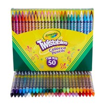 Crayola 트위스터블 색연필 세트 50개입